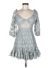 Saints + Secrets 100% Polyester Silver Cocktail Dress Size M - photo 1