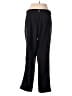 T by Talbots Solid Black Track Pants Size M - photo 2