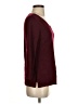 Karen Scott 100% Acrylic Burgundy Pullover Sweater Size S - photo 4