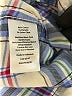 Talbots Plaid Blue Long Sleeve Button-Down Shirt Size M - photo 8