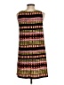 Halogen Graphic Black Casual Dress Size XS - photo 2