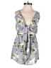 Unbranded Floral Gray Romper Size S - photo 1