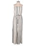 Elan Stripes Ivory Jumpsuit Size S - photo 1