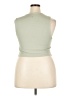 TNA Green Sleeveless Top Size 2X - photo 2