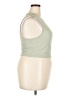 TNA Green Sleeveless Top Size 2X - photo 4