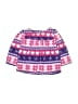 Koala Baby 100% Polyester Hearts Pink Pullover Sweater 0-3 MO / 3 MO - photo 1