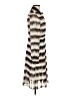 BCBGMAXAZRIA 100% Polyester Print Brown Casual Dress Size 2 - photo 4