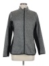 Marc New York Andrew Marc 100% Polyester Gray Black Track Jacket Size M - photo 1