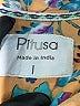 Pitusa 100% Cotton Gold Long Sleeve Blouse Size 1 - photo 7