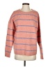 J.Crew Stripes Orange Pullover Sweater Size S - photo 1