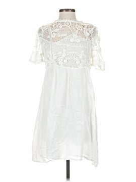 chinese dress ladies Zara White Floral Lace Mini Dress main image 1