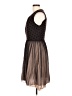 Julienne W. Stars Brown Cocktail Dress Size L - photo 5