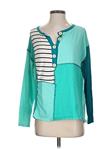 Bibi Long Sleeve Henley (view 1)