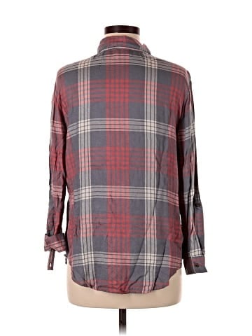 Faded Glory Long Sleeve Button-Down Shirt (view 2)