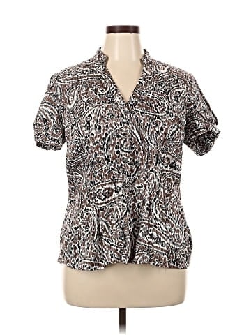 Fred David Short Sleeve Blouse (view 1)