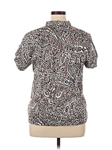 Fred David Short Sleeve Blouse (view 2)