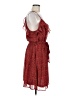 Sugar Lips Paisley Red Casual Dress Size M - photo 4
