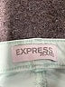 Express Jeans Color Block Green Jeans Size 4 - photo 7