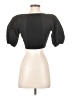 o.p.t 100% Cotton Black Short Sleeve Top Size XS - photo 2