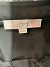Ann Taylor LOFT 100% Polyester Black Long Sleeve Blouse Size XL - photo 7