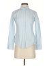 Max&Co. Blue Long Sleeve Button-Down Shirt Size 2 - photo 1