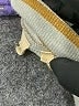Vanessa Virginia Gold Turtleneck Sweater Size L - photo 8
