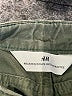 H&M 100% Cotton Solid Green Jeans Size 2T - photo 3