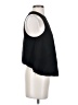 T by Alexander Wang 100% Polyester Solid Black Sleeveless Blouse Size 0 - photo 4