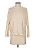 Topshop 100% Acrylic Ivory Long Sleeve Top Size 2 - photo 1