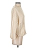 Topshop 100% Acrylic Ivory Long Sleeve Top Size 2 - photo 4