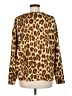 Trafaluc by Zara Animal Print Brown Pullover Sweater Size M - photo 2
