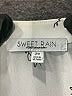 Sweet Rain 100% Polyester Print Ivory Short Sleeve Blouse Size 2X - photo 4