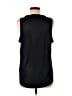All Black 100% Polyester Black Sleeveless T-Shirt Size M - photo 2