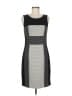 Yoana Baraschi Houndstooth Gray Cocktail Dress Size 6 - photo 1