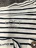 Ann Taylor LOFT Outlet Stripes White Long Sleeve Turtleneck Size L - photo 7