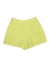 Tuckernuck 100% Polyester Tweed Yellow Shorts Size S - photo 2