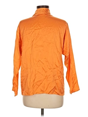 St. John Long Sleeve Silk Top (view 2)