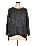 Roz & Ali Metallic Gray Pullover Sweater Size 1X - photo 1