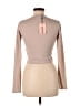 Missguided 100% Polyester Tan Long Sleeve Top Size 8 - photo 2