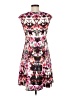 iROO Print Pink Cocktail Dress Size EU 40 / US 10 - photo 2