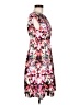 iROO Print Pink Cocktail Dress Size EU 40 / US 10 - photo 4