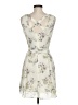 Scarlett 100% Polyester Floral Ivory Casual Dress Size 7 - 8 - photo 2