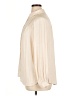 H&M 100% Polyester Solid Ivory Long Sleeve Blouse Size 14 - photo 5
