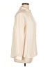 H&M 100% Polyester Solid Ivory Long Sleeve Blouse Size 14 - photo 4