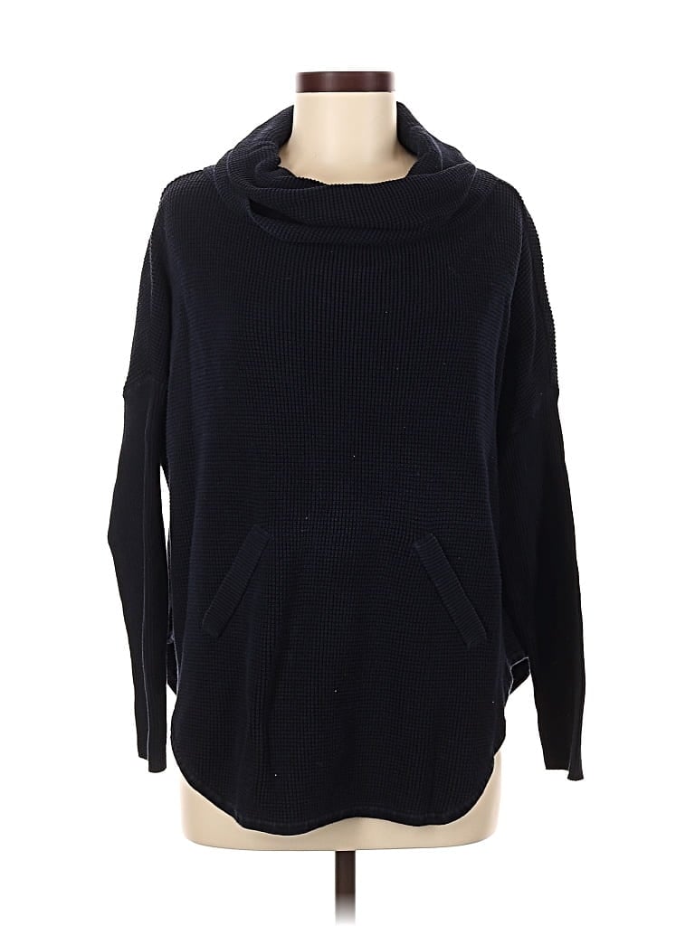 Pre-owned Planet By Lauren G Turtleneck Sweater In Black