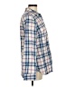 Talbots Plaid Blue Long Sleeve Button-Down Shirt Size M - photo 4