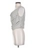 Shein 100% Polyester Silver Sleeveless Blouse Size S - photo 5