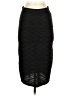 Forever 21 100% Polyester Solid Black Formal Skirt Size S - photo 1