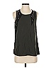Pixley 100% Polyester Black Sleeveless Top Size S - photo 1