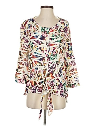 Nicole Miller Artelier 3/4 Sleeve Blouse (view 1)